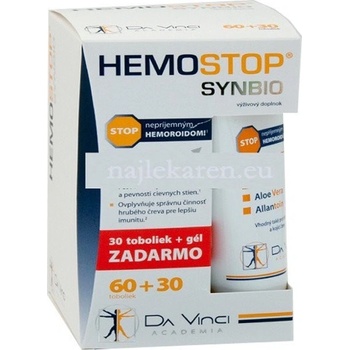 Hemostop SynBio 90 tabliet + hemostop gél 75 ml