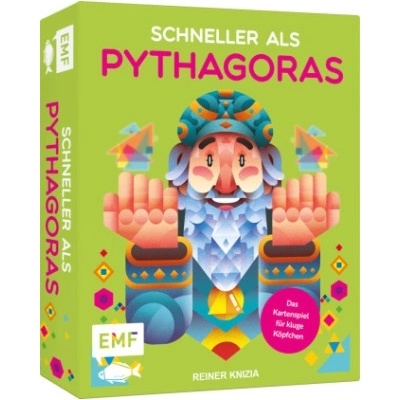 Edition Michael Fischer Kartenspiel: Schneller als Pythagoras | Reiner Knizia, Renato Faccini