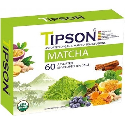 TIPSON Bio Matcha Kazeta Variace 60 x 1,5 g