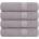 vidaXL Кърпи за душ FROGN 4 бр. сиви 70x140 см 360 г/м2 (136834)
