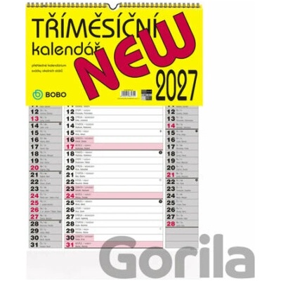 New nástěnný autor neuvedený 2027