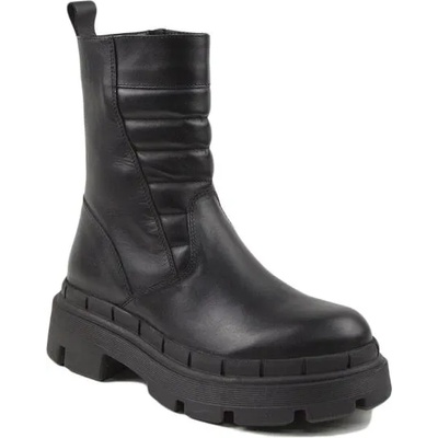 Български обувки Дамски боти военен стил кубинки, милитъри tayra08