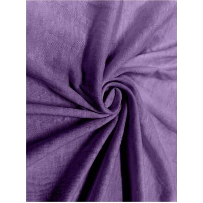 Chanar Prostěradlo jersey Lux tmavě fialové 180x200