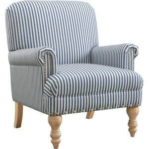 Støraa Синьо ленено кресло Jaya - Støraa (DA7902-BL)