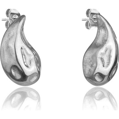 Marc Malone Stylové ocelové náušnice Tear Drop MCE24030S