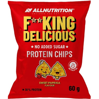 ALLNUTRITION Fitking Delicious Protein Chips Sladká paprika 60 g