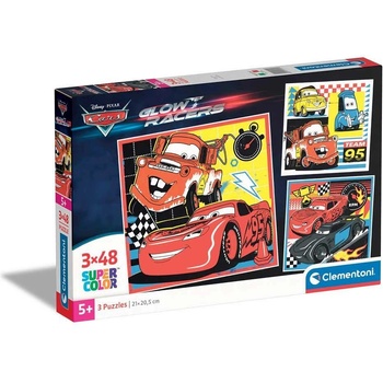 Clementoni 3x48ч. Пъзел Cars 25305 (1010291F)