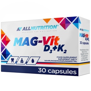 ALLNUTRITION MAG-Vit D3+K2, 30 Capsules
