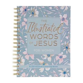 Coloring Devotional Illustrated Words of Jesus for Women