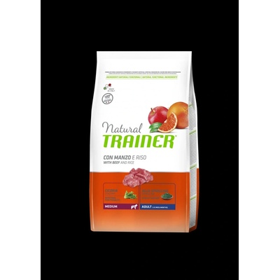 Trainer Natural Medium Adult hovězí a rýže 12 kg