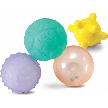 Infantino Sada senzorických míčků s hudbou a světlem