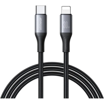 JOYROOM S-A28 Flash Series 30W USB-C - Lightning кабел 2m - черен (S-A28)