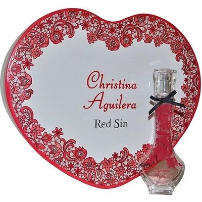 Christina Aguilera Red Sin (Heart Box) EDP 30 ml