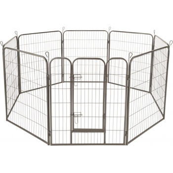 tectake 402501 ohrádka pre šteňatá 8-stranná 100 cm