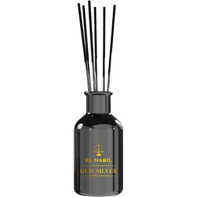 El Nabil Aroma difuzér s tyčinkami Oriental Collection OUD SILVER 125 ml