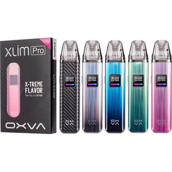 OXVA Xlim Pro Pod Kit 1000 mAh Gleamy Gray 1 ks