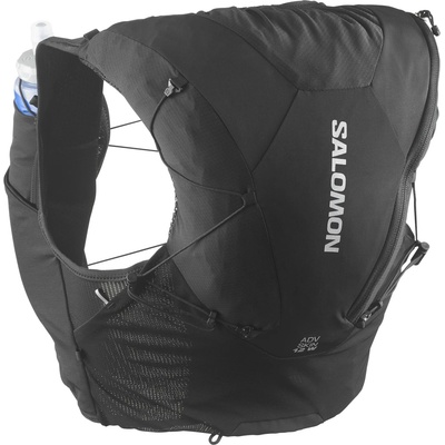 Salomon Дамска раница за трейл бягане Salomon Women's ADV Skin 12 Trail running backpack - Black / Asphalt - размер XL (502-9545-0115)