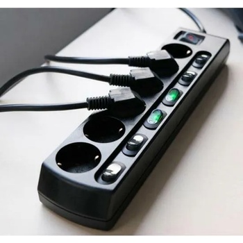 Image 1 of brennenstuhl 6 Plug 2 m (1153110116)