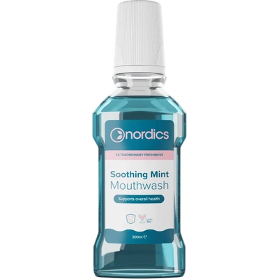 Nordics Вода за уста Soothing Mint, 300 ml