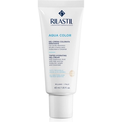 Rilastil Aqua Color тониращ гел-крем с хидратиращ ефект цвят Light 40ml