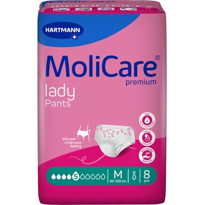 Molicare Lady Pants 5 kapek M 8 ks