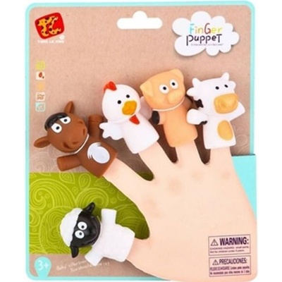 RAYA TOYS Комплект фигурки за пръсти Raya Toys Гумени - животни (502119281)