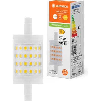 LEDVANCE Osram 9.5-75W R7s 827 78mm DIM 1055Lm stmívatelná LED žárovka PARATHOM