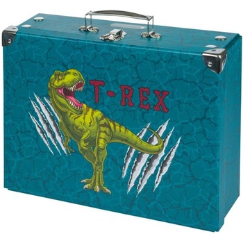 BAAGL Сгъваемо училищно куфарче t-rex с обков