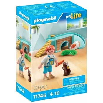 Playmobil 71746 Chlapec s morčaťom