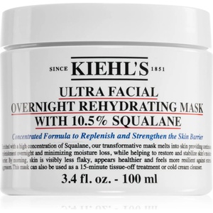Kiehl's Ultra Facial Overnight Rehydrating Mask нощна маска за възстановяване на кожата 100ml