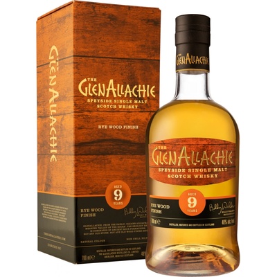 The GlenAllachie Rye Wood Finish 9y 48% 0,7 l (kazeta)