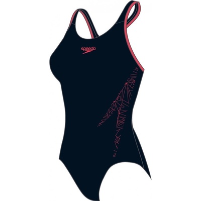 Speedo Hyperboom PLMT RCBK true navy/siren red