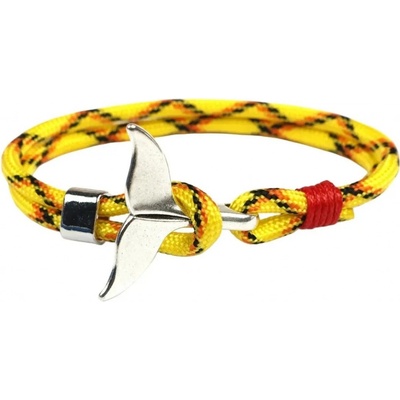 Gaira Náramek Stříbrná ploutev 3221 žlutá