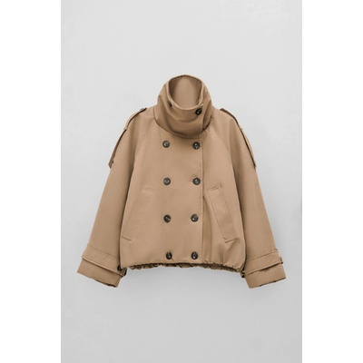 Itálie Bomber Corto Caldo Beige