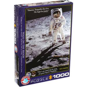 EUROGRAPHICS Пъзел Eurographics от 1000 части - Разходка на Луната (EG60004953)