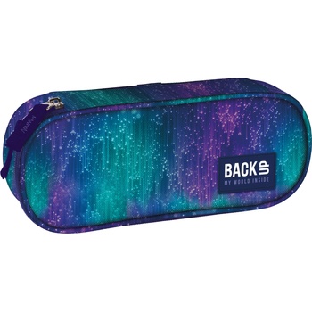 Image 1 of DERFORM Овален ученически несесер Derform BackUp - Purple dream (88560)