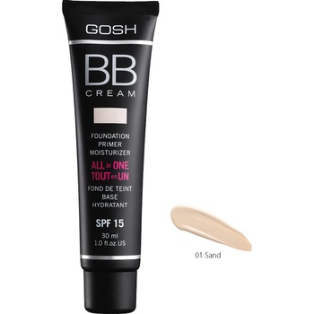 Gosh BB Cream 01 Sand 30ml BB крем за лице