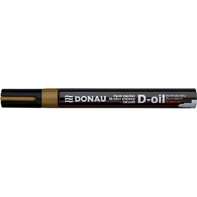 DONAU Лаков маркер DONAU D-oil 2, 8 mm златен U7369001PL-35 (U7369001PL-35)