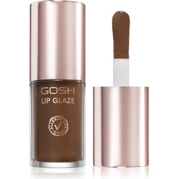 Gosh Copenhagen Lip Glaze блясък за устни цвят 003 Dark Chocolate 5, 5ml
