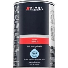 Indola Profession Rapid Blond+ Blue Bleaching Powder zesvětlující pudr modrý 450 g