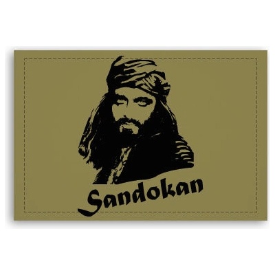 Fotoobraz 90x60 cm střední Sandokan