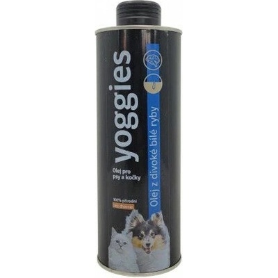 Yoggies Olej z divokej bielej ryby pre psy a mačky 250ml