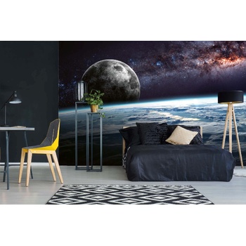 DIMEX ART Самозалепваща се флизелинова фототапета слънчева система 375 x 250 см