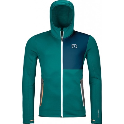 Ortovox fleece Hoody M pacific green