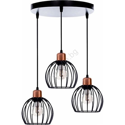 BELIS Полилей на въже CELTA 3xE27/40W/230V (BE0266)