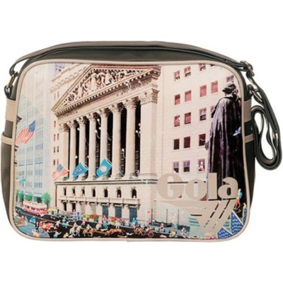Gola praktická dámska crossbody kabelka Šedá