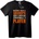 NOONEBRAND Тениска Дядо Играч на Американски Футбол - 2XL, Black