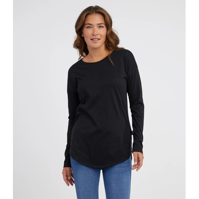 Sam 73 Черна дамска тениска с дълъг ръкав SAM 73 Sherri Sam 73 | Cheren | ЖЕНИ | XS