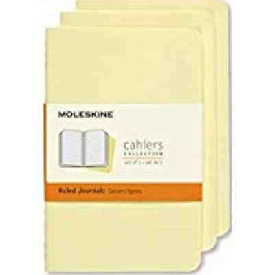 Moleskine Sešity 3 ks linkované žluté