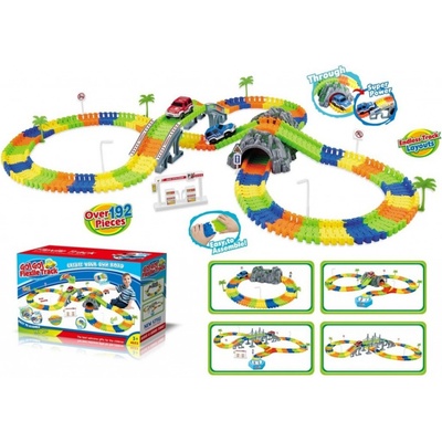 Alltoys Variabilný dráha 192 dielov s točňou